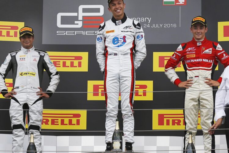 Albon triumphant in Budapest Race 2