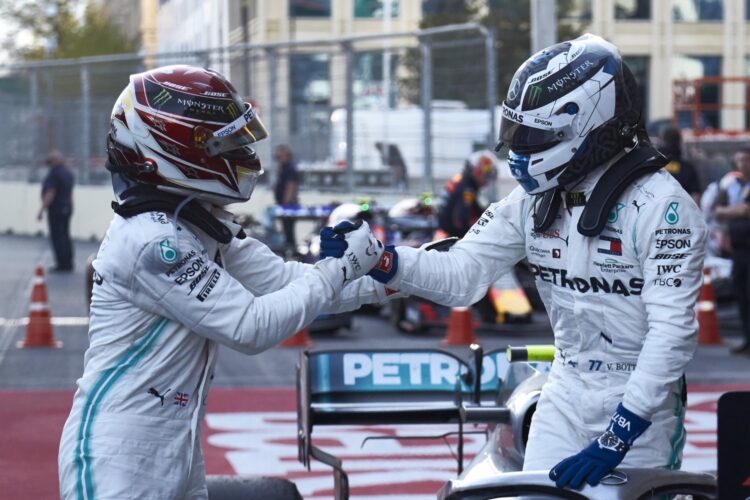 Hamilton says new engineer boosting Bottas