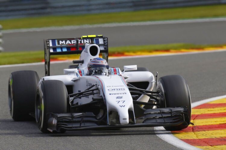 Belgian GP: Bottas fastest in 3rd practice