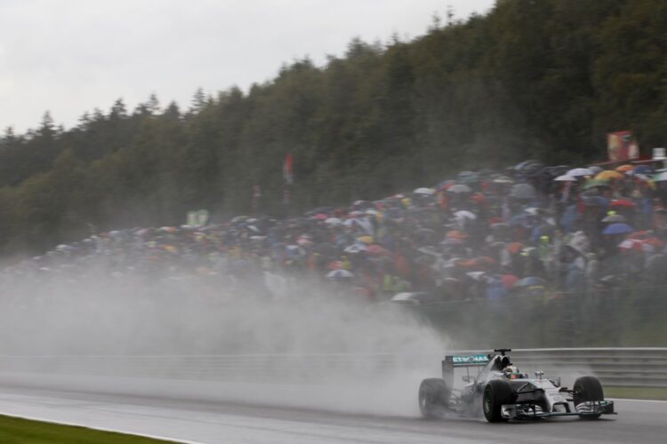 Belgian GP to be wet (2nd Update)