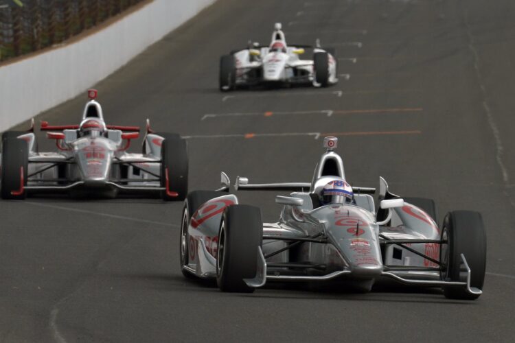 Ganassi teammates 1-2 on Carb Day at Indy