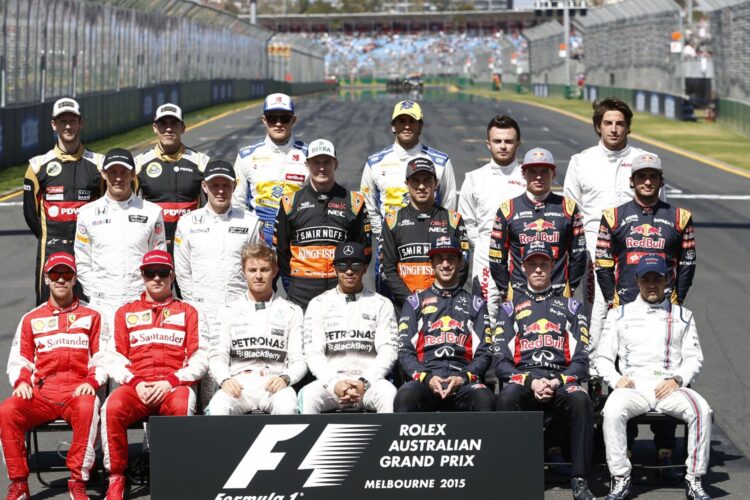 The 2016 F1 season will kick off April 3rd