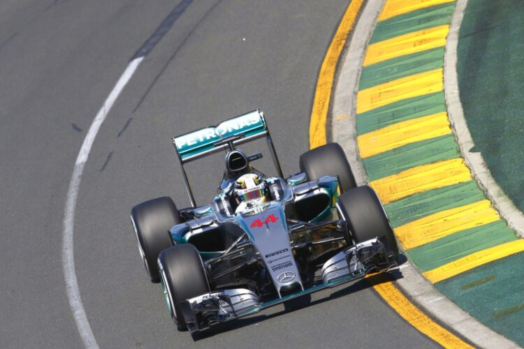 Hamilton leads Mercedes 1-2-3 in Australian GP quals