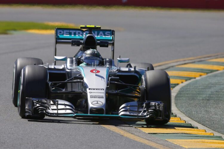 Australian GP: Nico Rosberg on top in practice 2