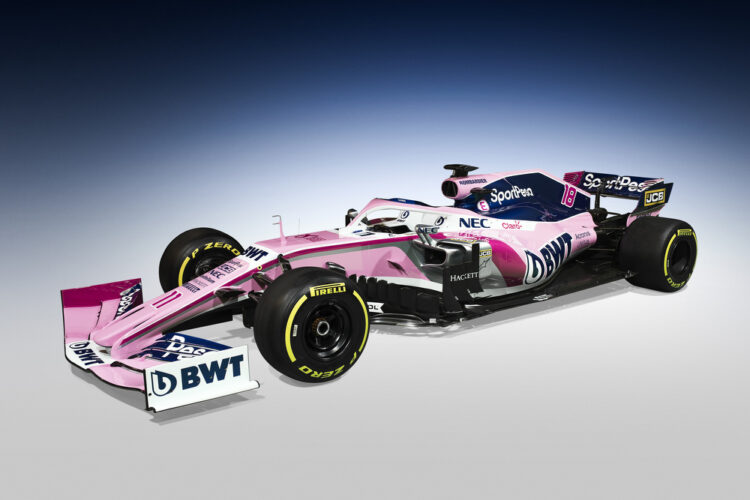 Racing Point unveils 2019 livery and title sponsor