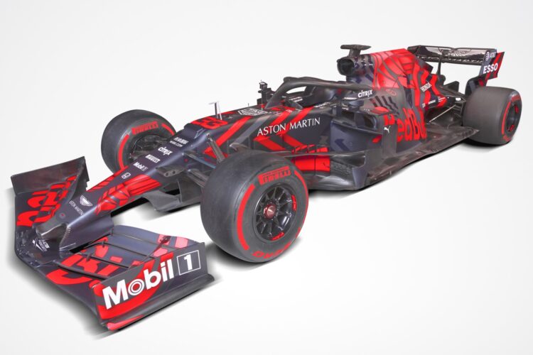 Red Bull RB15 breaks cover