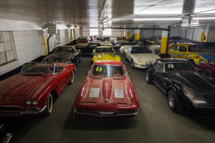 36 Corvettes, Hidden For Years in a Garage, Will Be Given Away