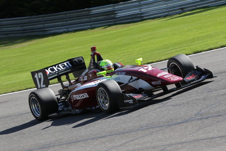 Pigot wins Indy Lights pole