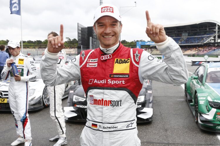 Pole position for Timo Scheider and Audi RS 5