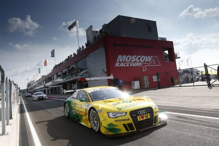 Rockenfeller wins DTM pole in Moscow