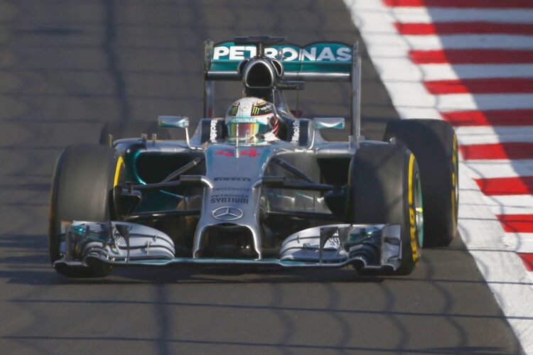 Mercedes spent $522m to win 2014 F1 title