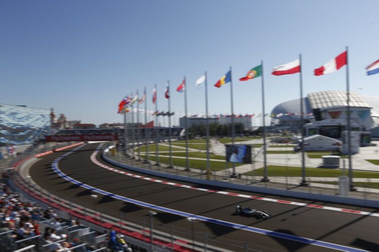 Russian Grand Prix Promotors Considering Night Formula One Race In 2017