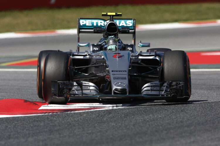 Spanish GP: Rosberg nips Vettel in final practice