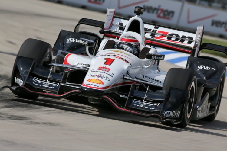 Will Power wins pole for Race 1 in Detroit