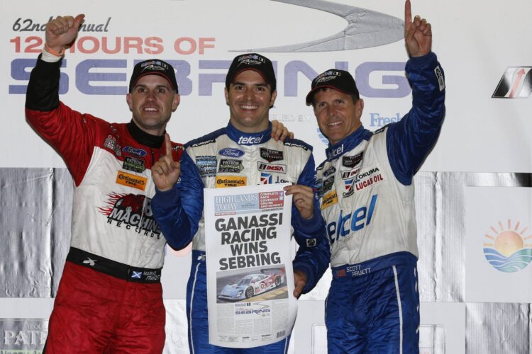 Franchitti brings Ganassi car home to victory