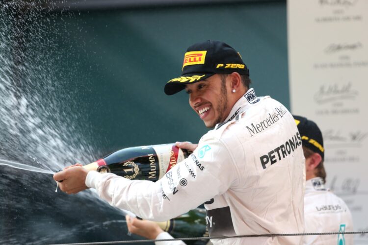 Hamilton leads Mercedes 1-2 parade in Shanghai