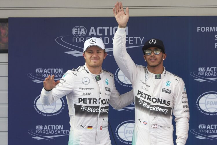 Hamilton leads Mercedes 1-2 romp in Shanghai quals