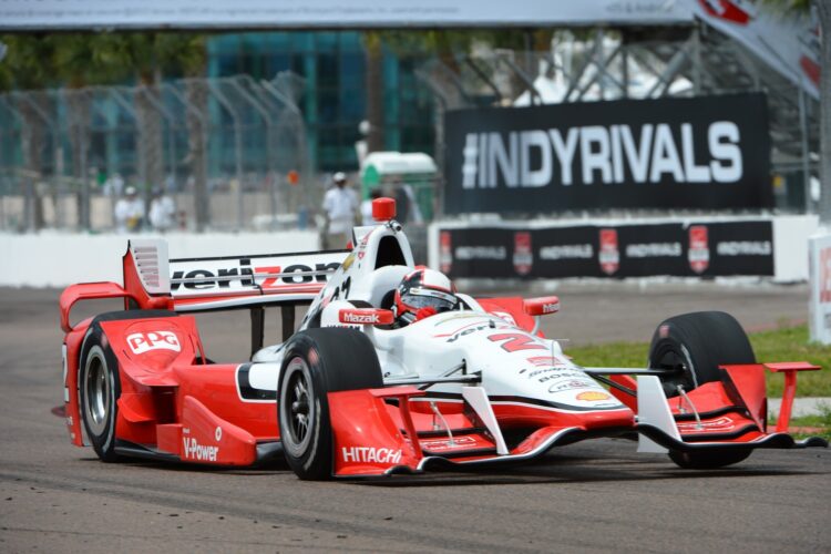 Montoya holds off Power to win in St. Pete