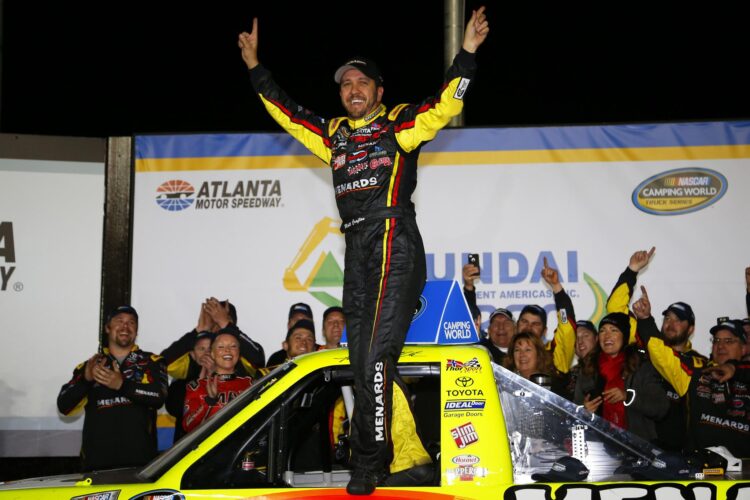 Matt Crafton Conquers Atlanta Truck Series Race