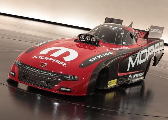 Mopar Unveils New 2015 Dodge Charger R/T for NHRA Funny Car Competition