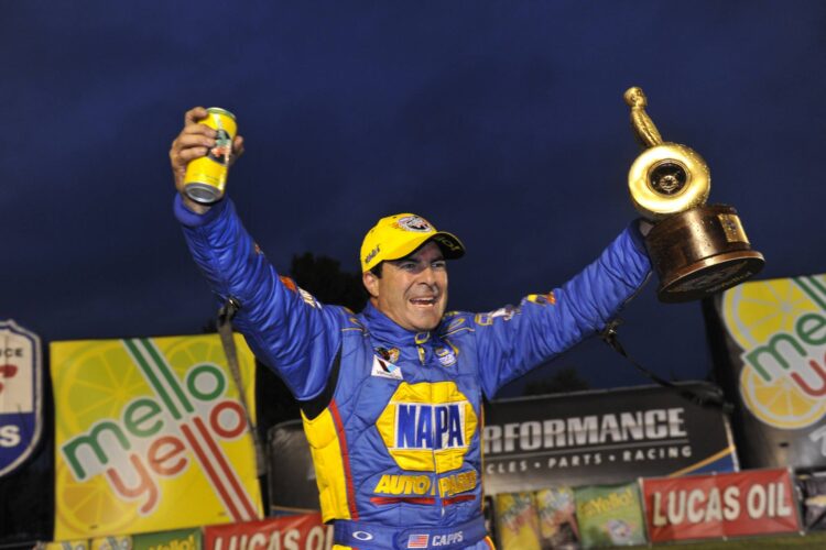 Capps wins, Schumacher, Beckman, Line, Savoie Fast