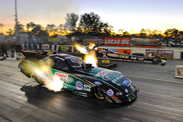 NHRA test times from Florida – Saturday