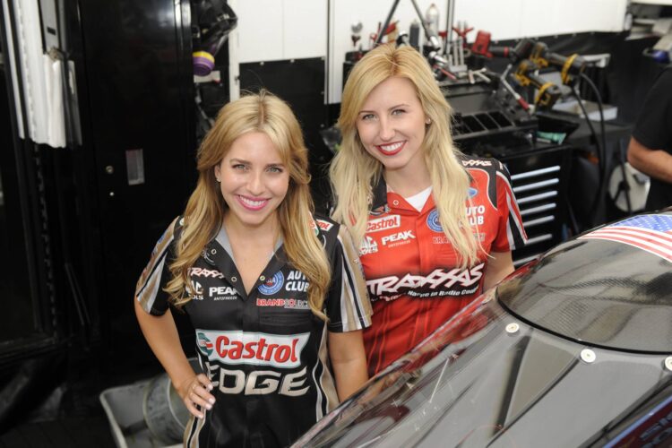 Brittany and Courtney Force Lead Sonoma Qualifying