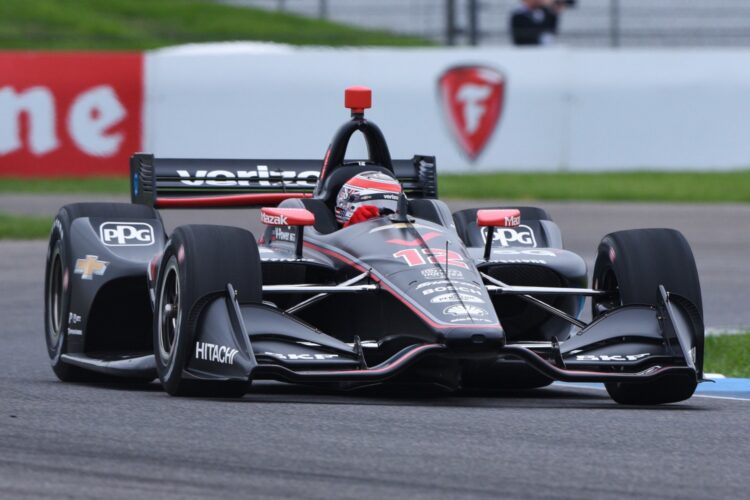 IndyCar GP: Power continues his domination in 1st Practice