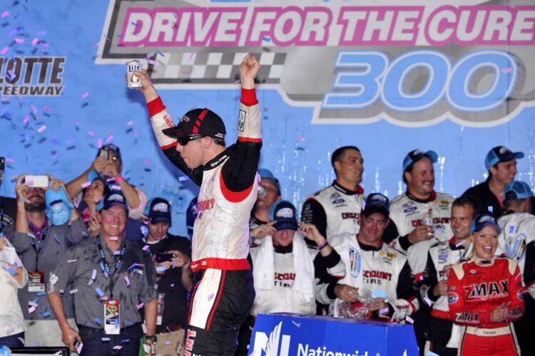 Keselowski wins Charlotte Nationwide race