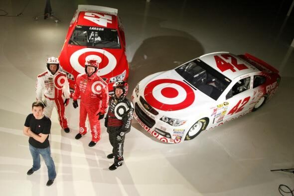 Ganassi, Target Update Look Of NASCAR’s No. 42 Car, Team’s Firesuits