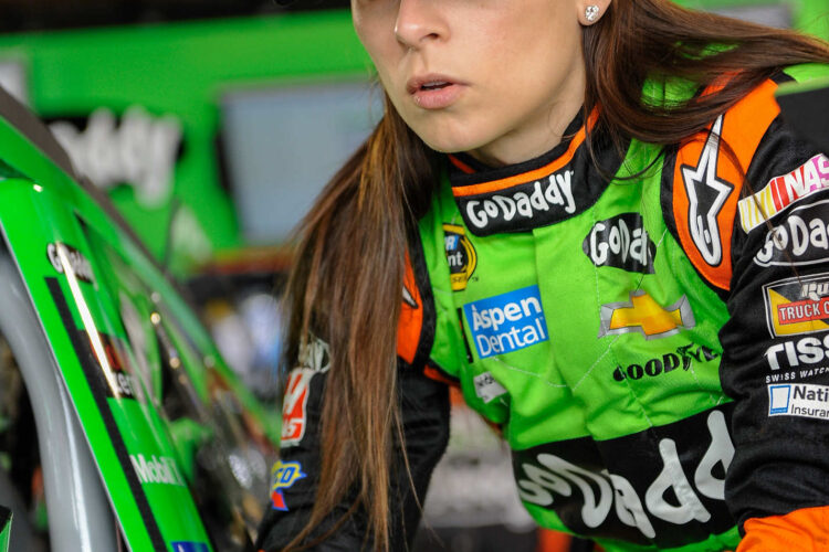 Danica has hissy-fit with Mike Helton