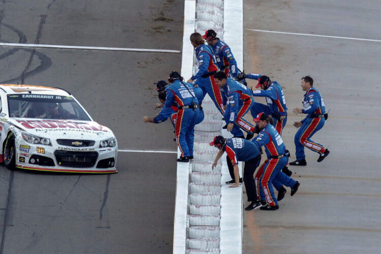 Dale Earnhardt Jr. Scores Emotional Martinsville Win