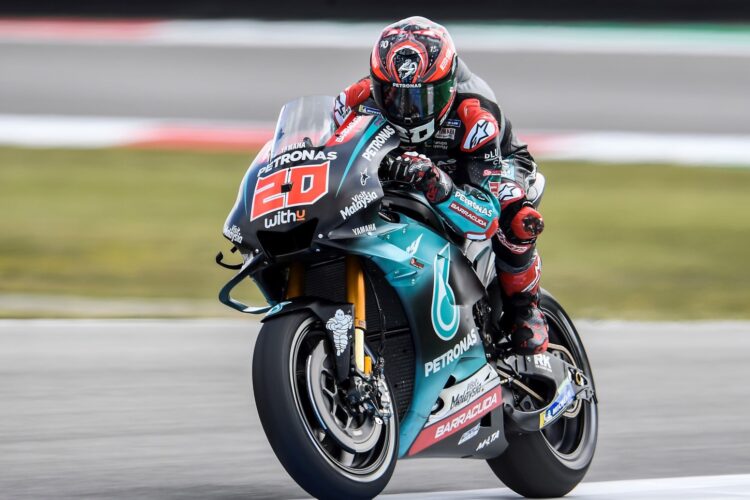 Quartararo over Marquez in Friday MotoGP practice