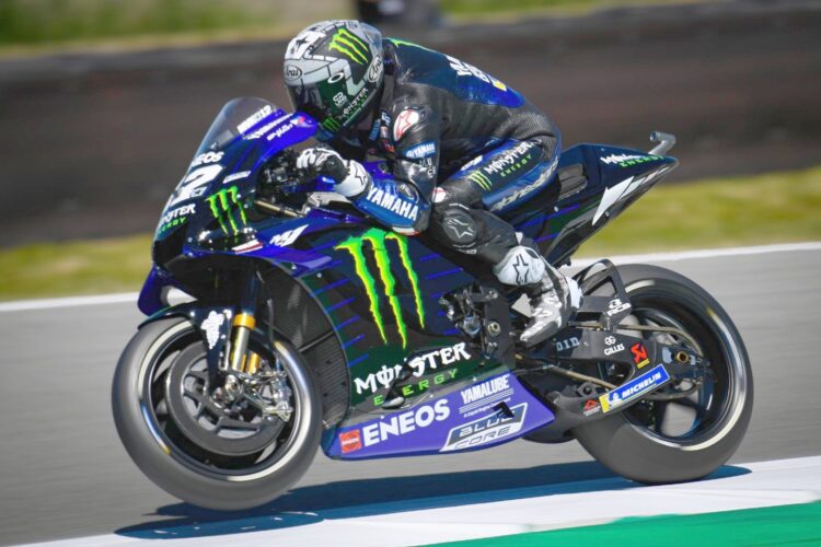 Vinales leads Yamaha 1-2 in Friday practice at Misano