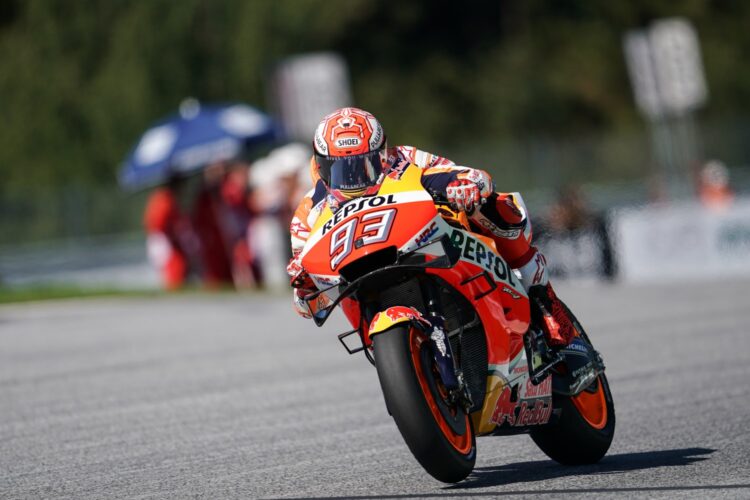 Marquez dominates to take pole in Austria