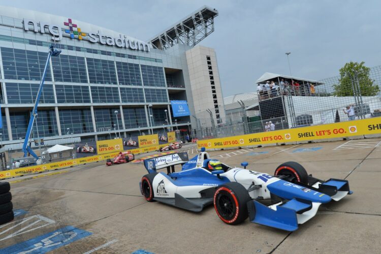 Dale Coyne on the penalty issued to Carlos Huertas