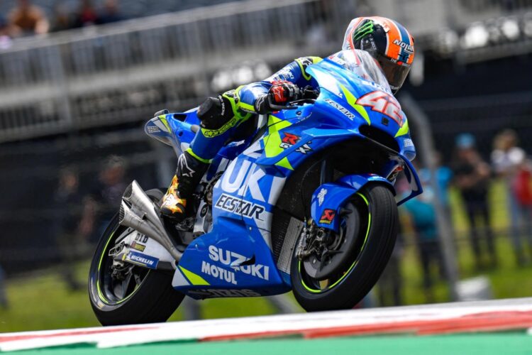 Rins pips Rossi to reign supreme at COTA