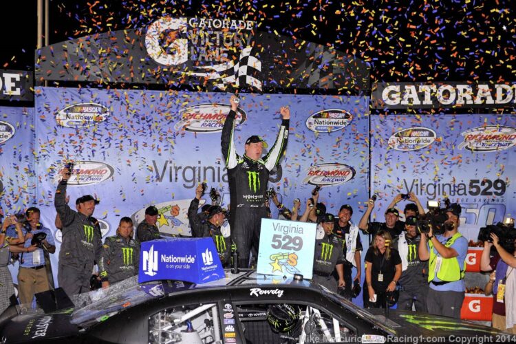 Kyle Busch Dominates Richmond Nationwide Race