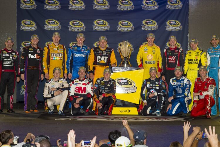 Field set as NASCAR Chase begins