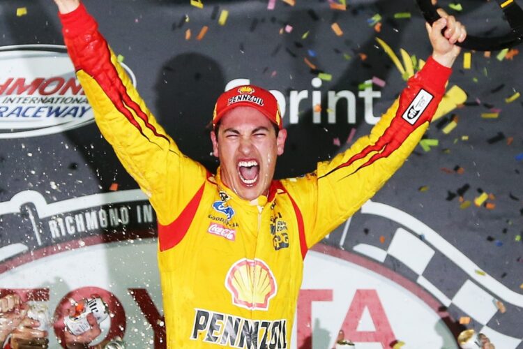 Tempers flare at Richmond as Logano wins