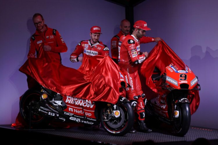 Ducati unveils 2019 MotoGP team and livery