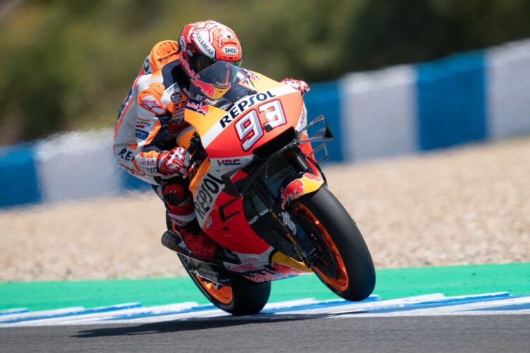 Marquez wins at Jerez, takes point lead