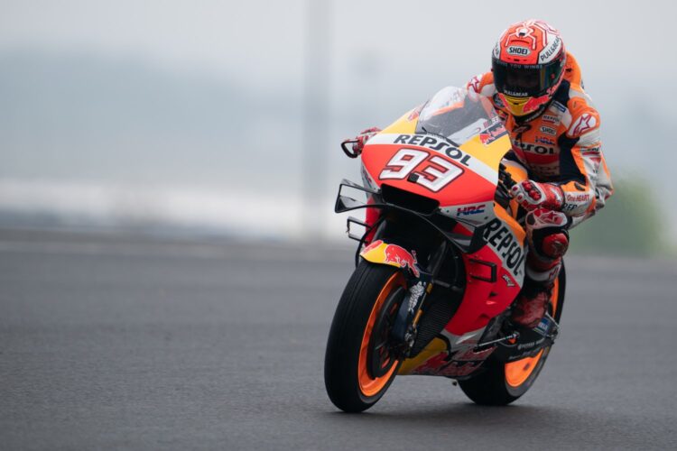 Unstoppable Marquez back on pole in France