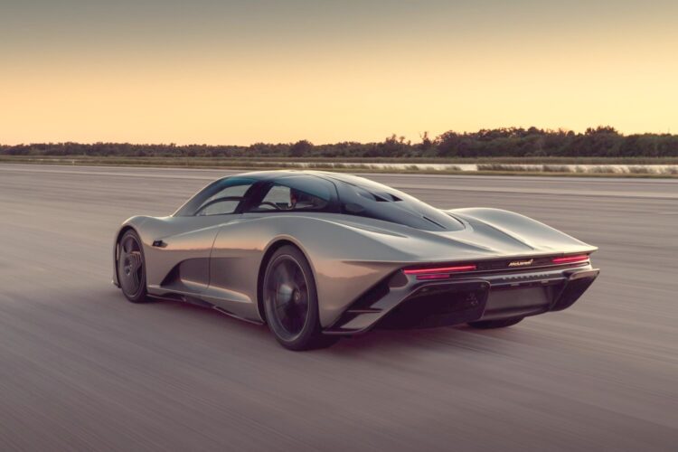 McLaren Speedtail tops 250mph at Kennedy Space Center