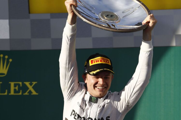 Rosberg dominates F1 season opener in Australia