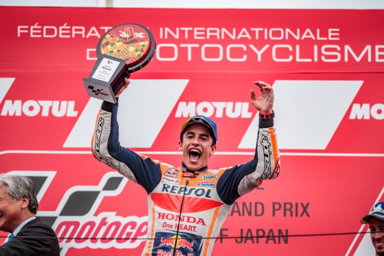 Marquez leads all the way at Motegi