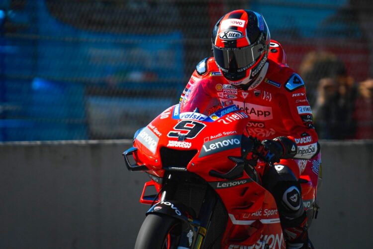 Petrucci tops FP3 for Ducati with new lap record