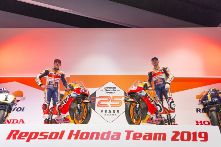 2019 Repsol Honda Team livery revealed in Madrid