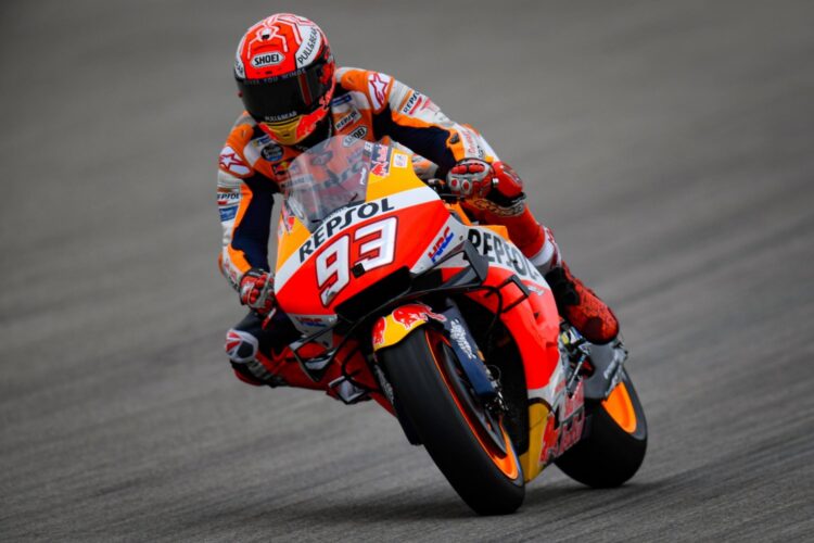 Marquez beats Quartararo in practice 3