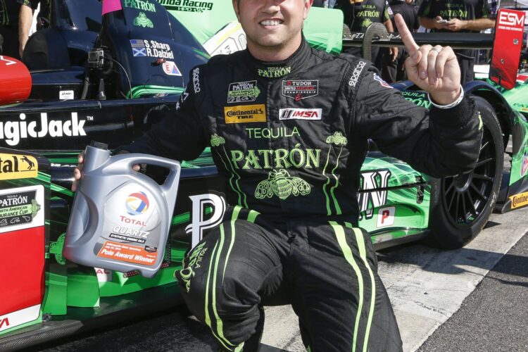 Dalziel secures Tudor pole at the Brickyard